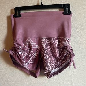 Yoga/pole dancing shorts by Mika yoga wear